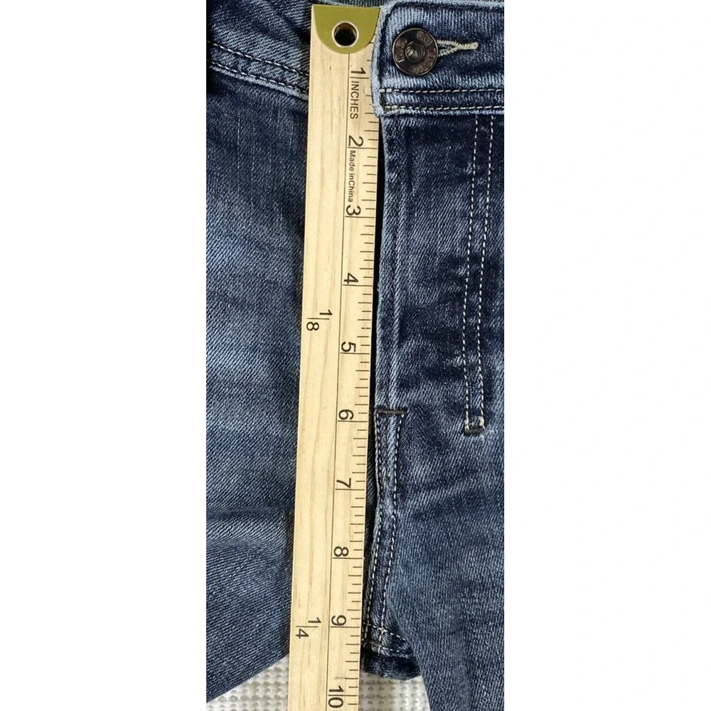 Diesel Zathan Bootcut Blue Denim Jeans Men's 32 x 34 Distressed